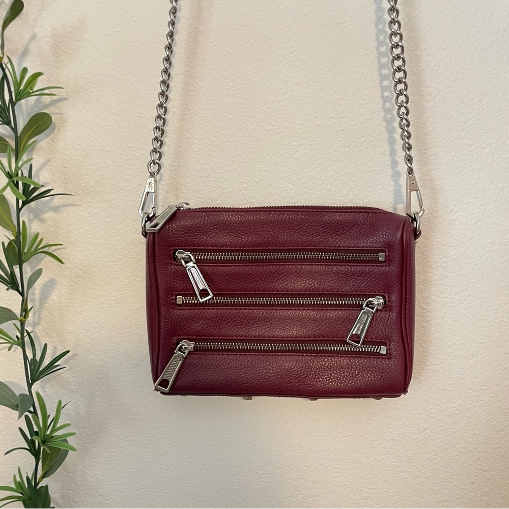 Rebecca Minkoff Maroon Purple Red Crossbody Bag
